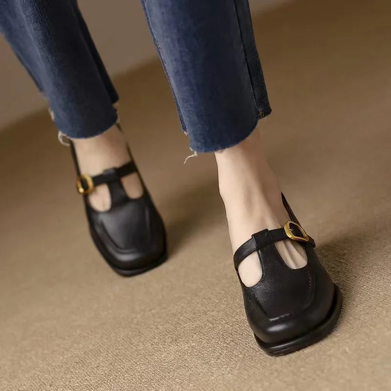 Patricia | Zapatos ortopédicos con correa en T