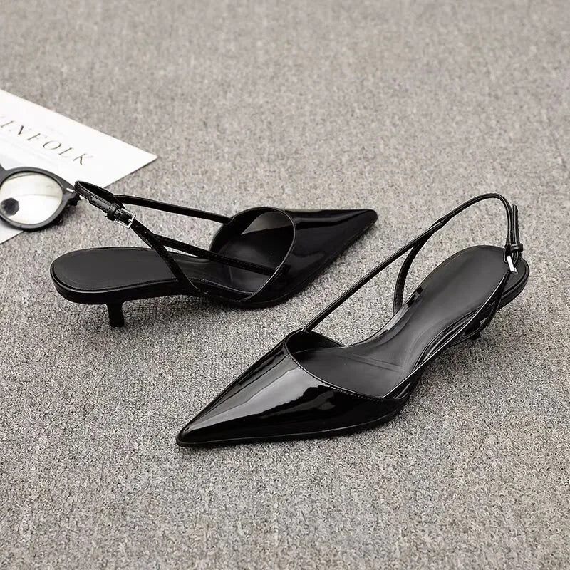 Madison | Slingback con Tacco Basso