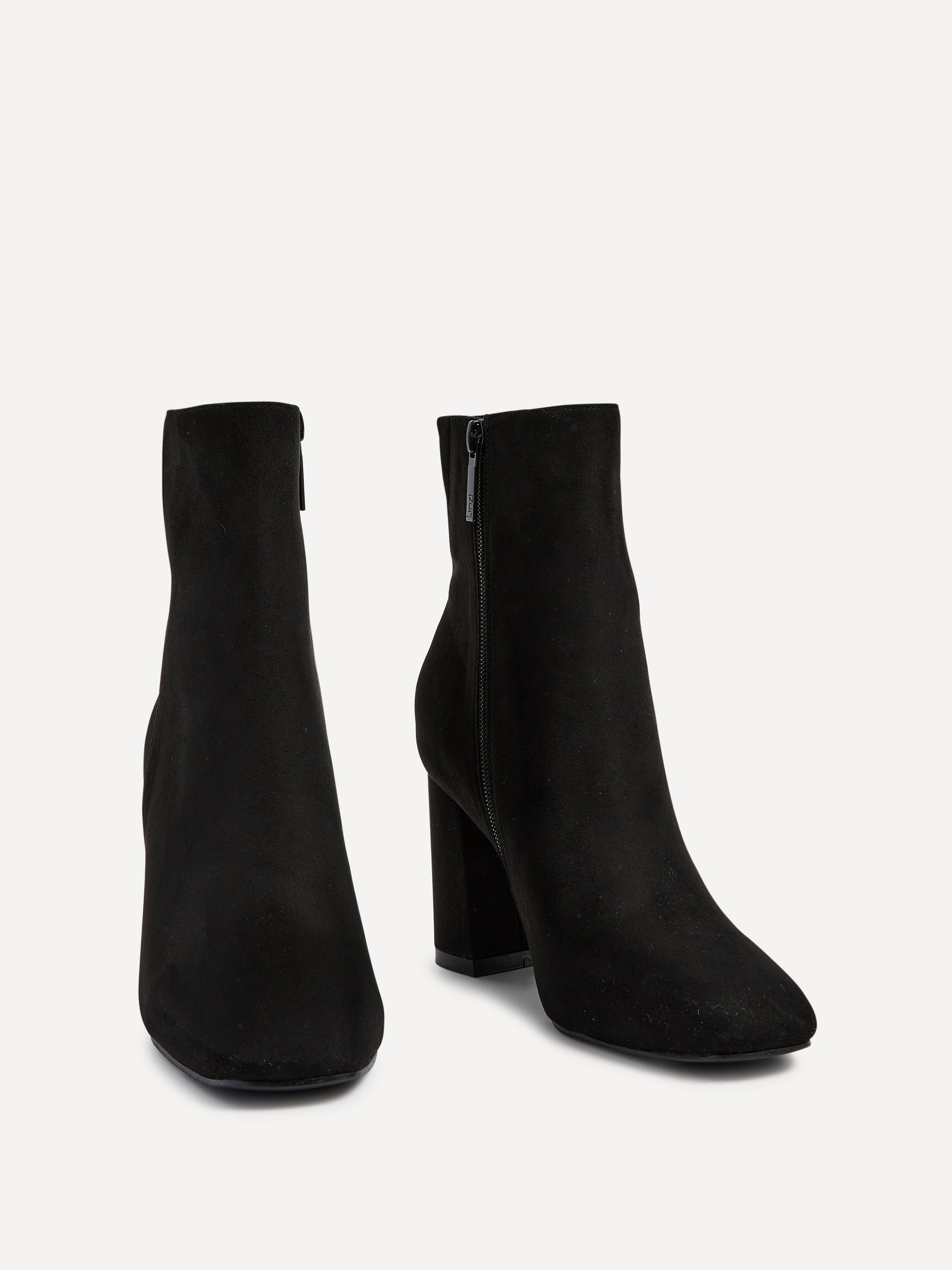 Selene | Stivaletti Eleganti in Eco-Suede con Tacco a Blocco