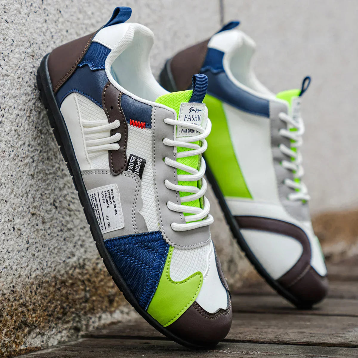GIOVANNI | Sneakers rétro colorate