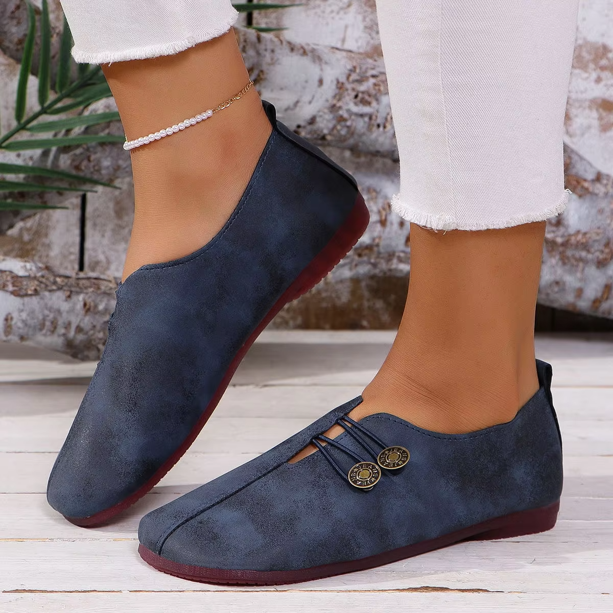 Scarlett | Mocasines cómodos antideslizantes