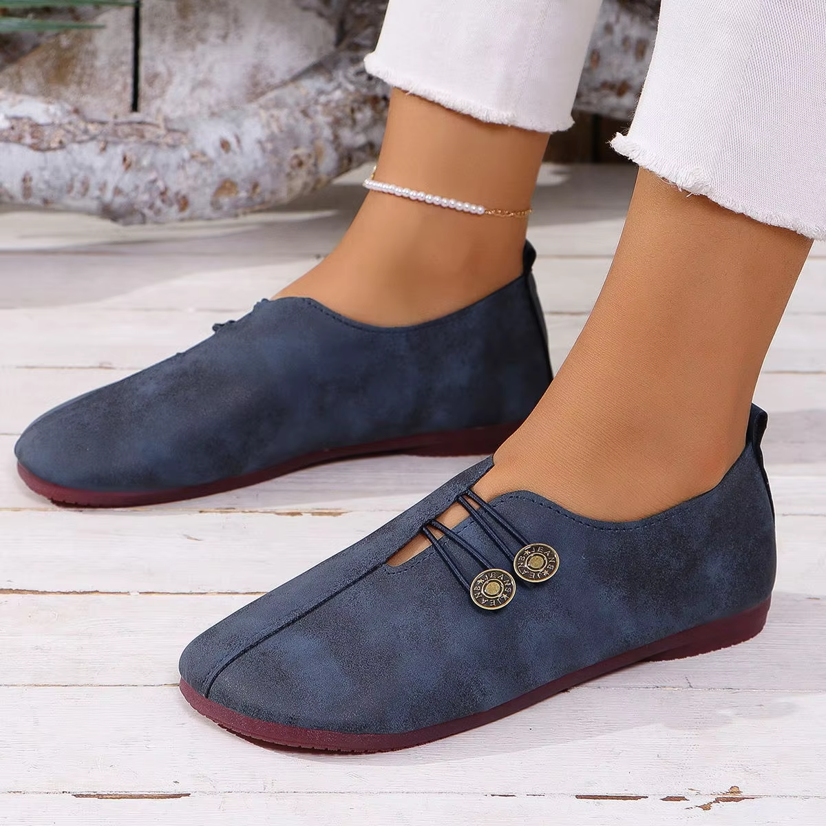 Scarlett | Mocasines cómodos antideslizantes