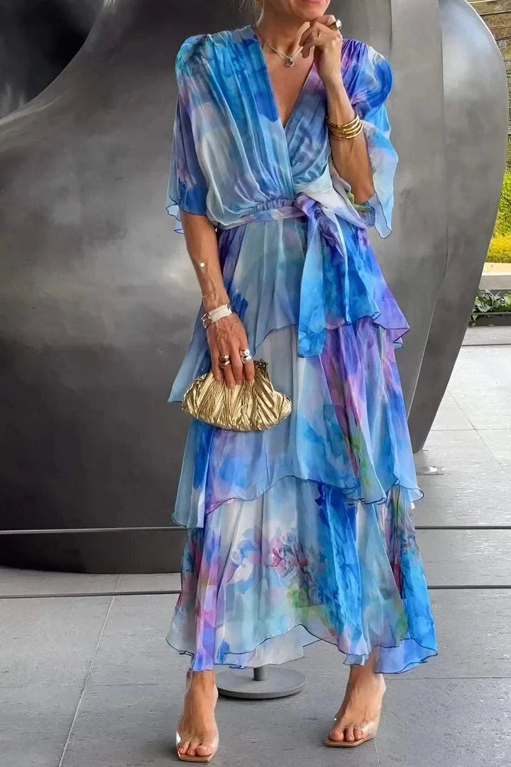 Cassia – Vestido elegante de gasa