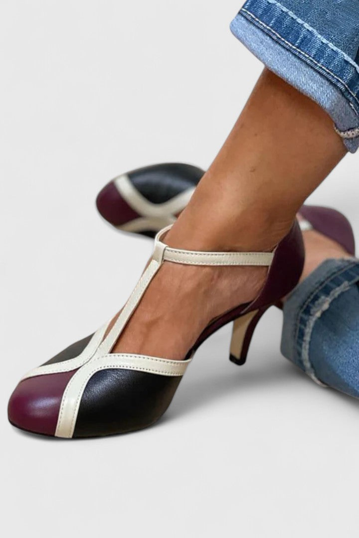 Susan | Tacchi con Cinturino a T Comfort per Tutto il Giorno