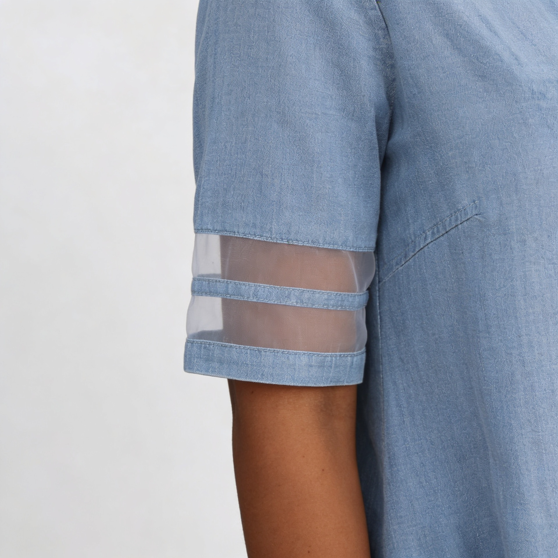 Serena | Abito chemisier in denim