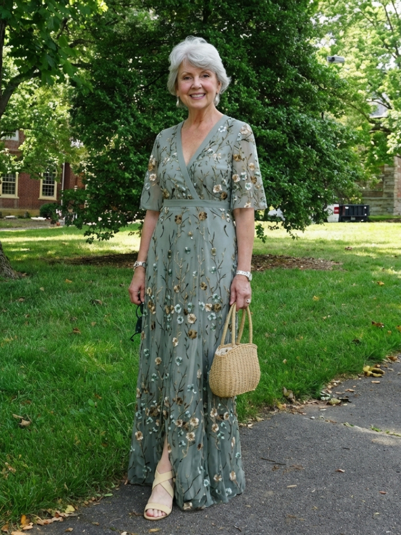 Clara | Vestido Maxi Floral Elegante