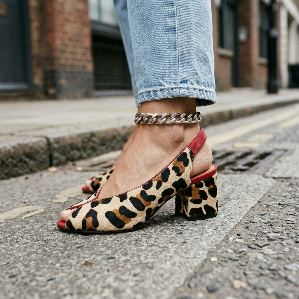 Ruth | Tacchi con Cinturino Leopardati