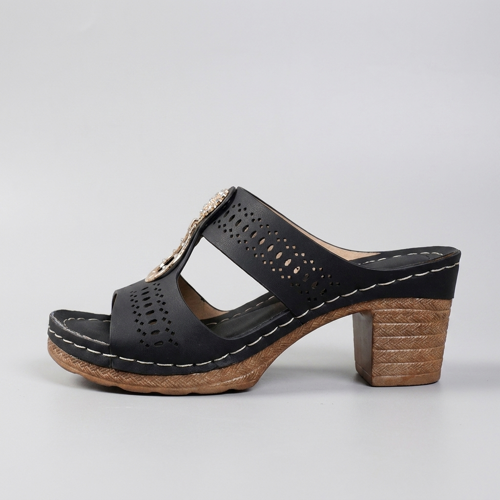Linda | Sandali Ortopedici Comfort con Tacco Alto