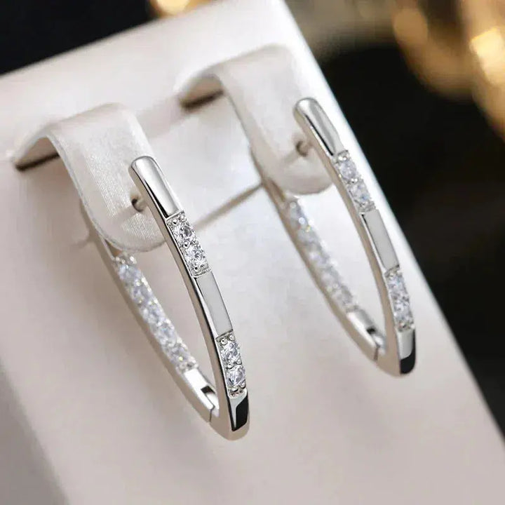 Orecchini Eleganti con Zirconia