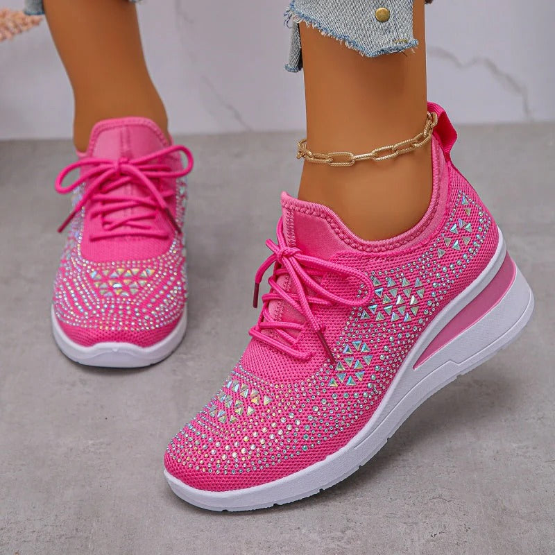 Zapatillas cómodas de malla transpirable