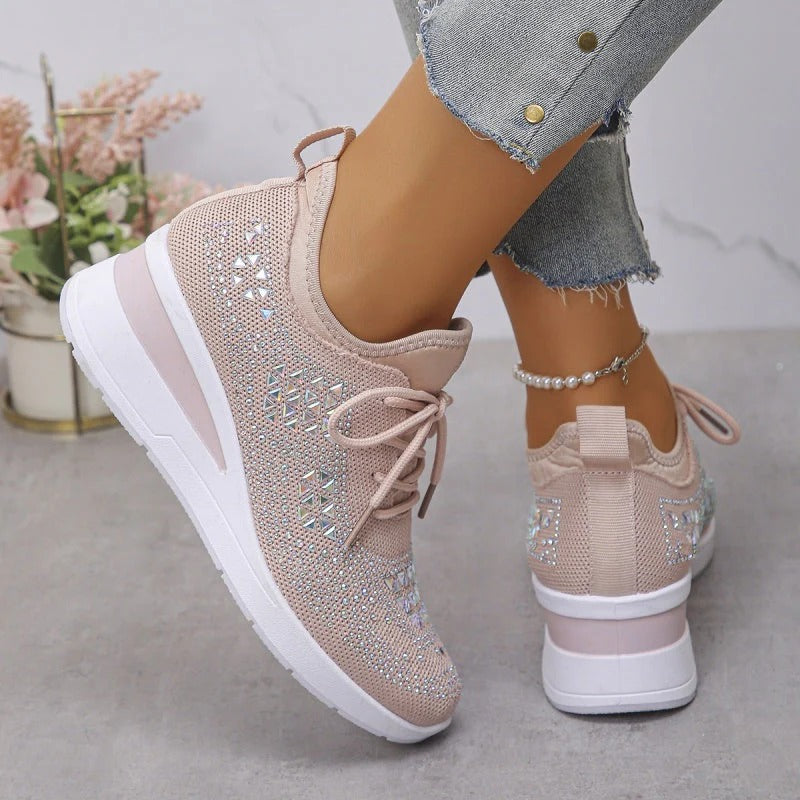 Zapatillas cómodas de malla transpirable