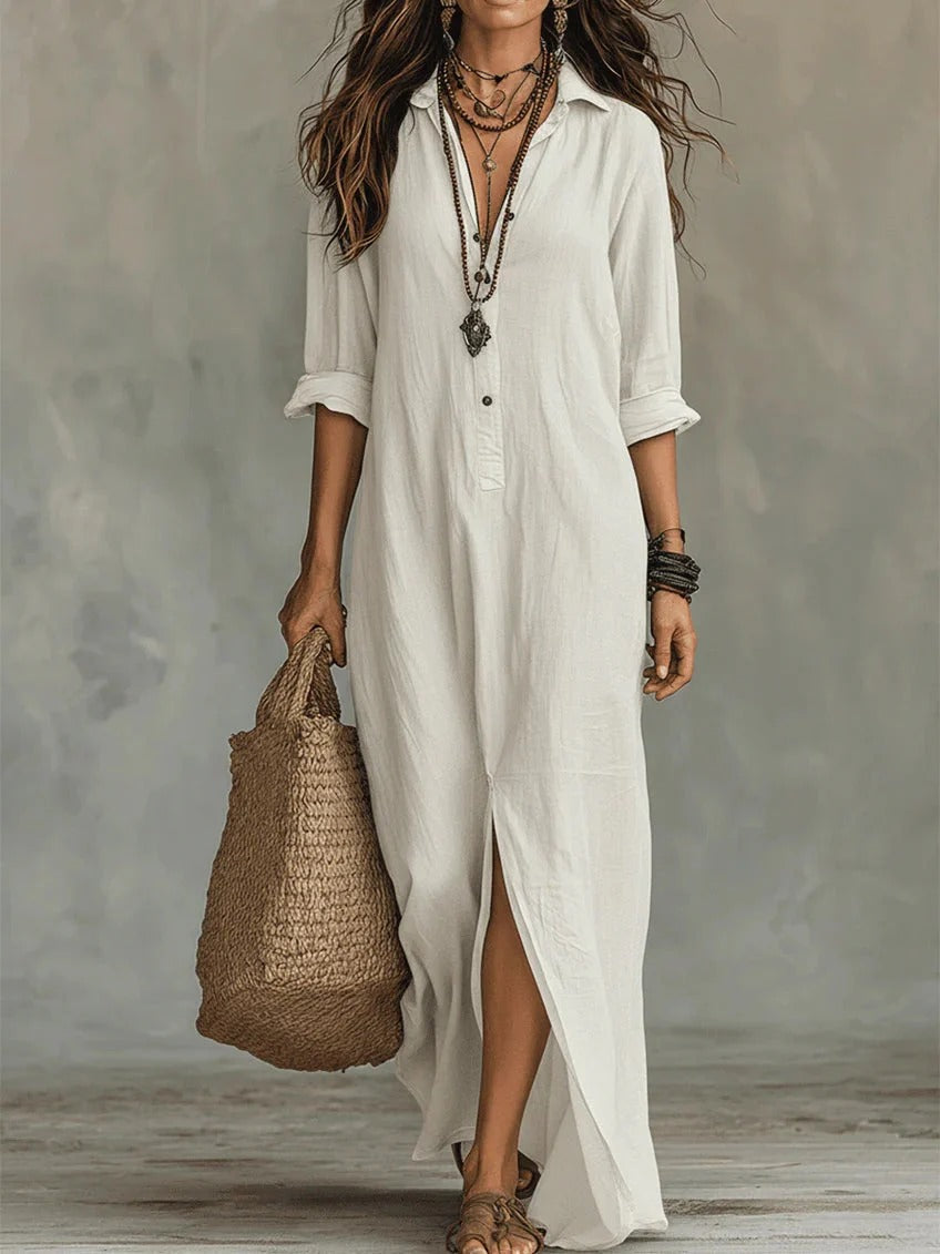 Estela | Abito maxi elegante estivo
