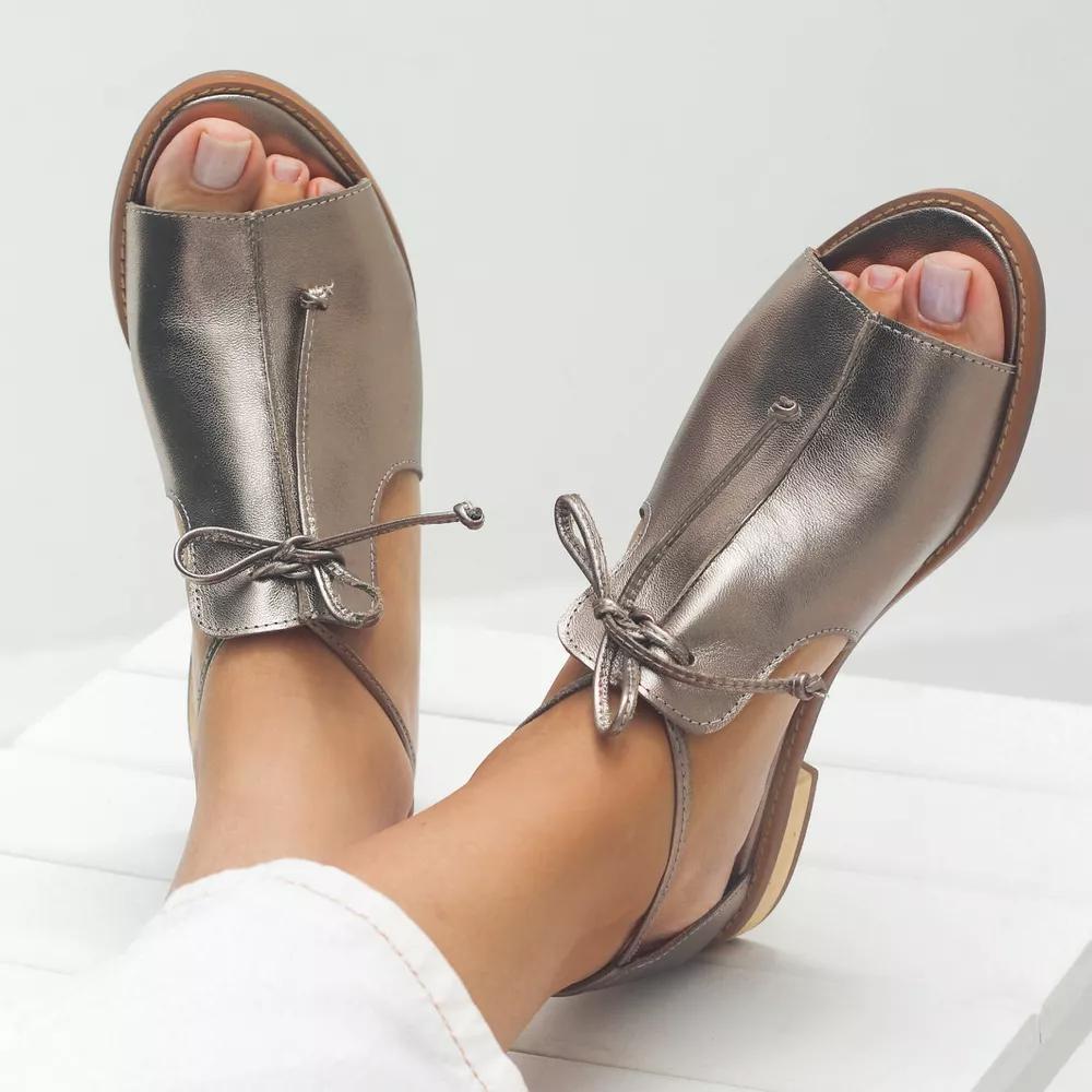 LILLIANA – SANDALI IN PELLE CON CINTURINO
