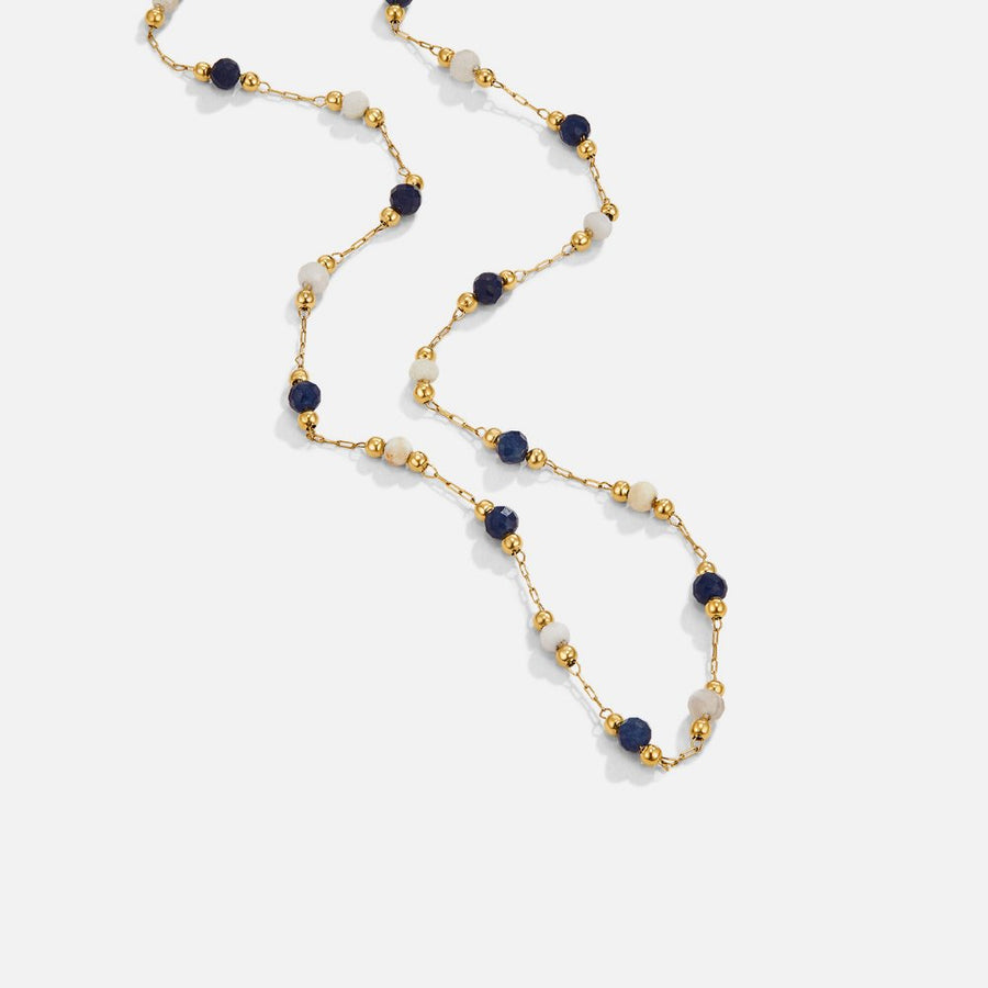 Collana Multistrato con Gemme